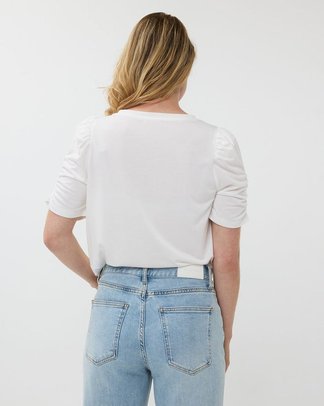 T-shirt puff slve modal