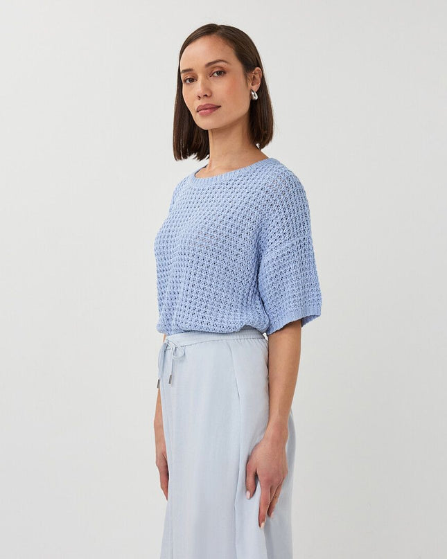 Sweater Open Knit Sleave