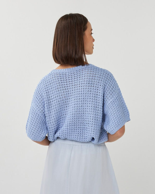 Sweater Open Knit Sleave