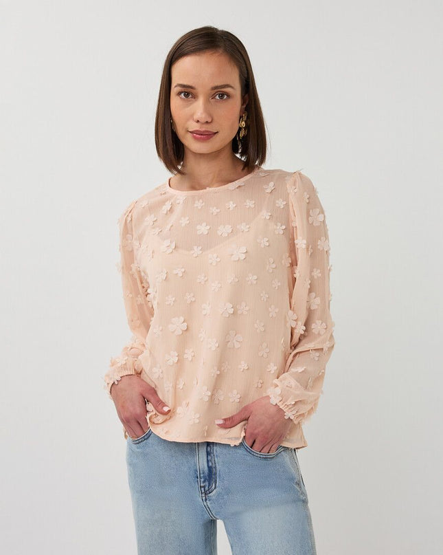 Daisy Crape Blouse