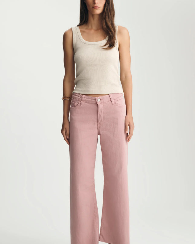 Paloma Wide Leg Jeans Mid Rise | Wild Rose Flex Blue