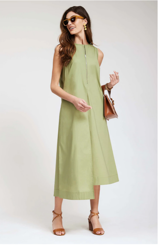 polished midi dress
