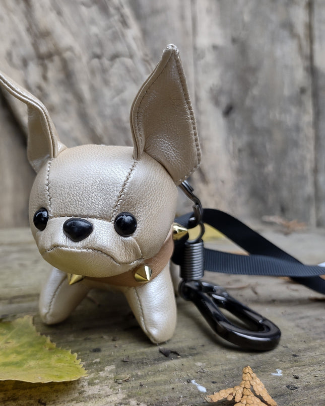 linda richards faux leather frenchie tan