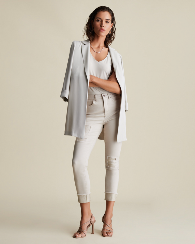 gray grace blazer