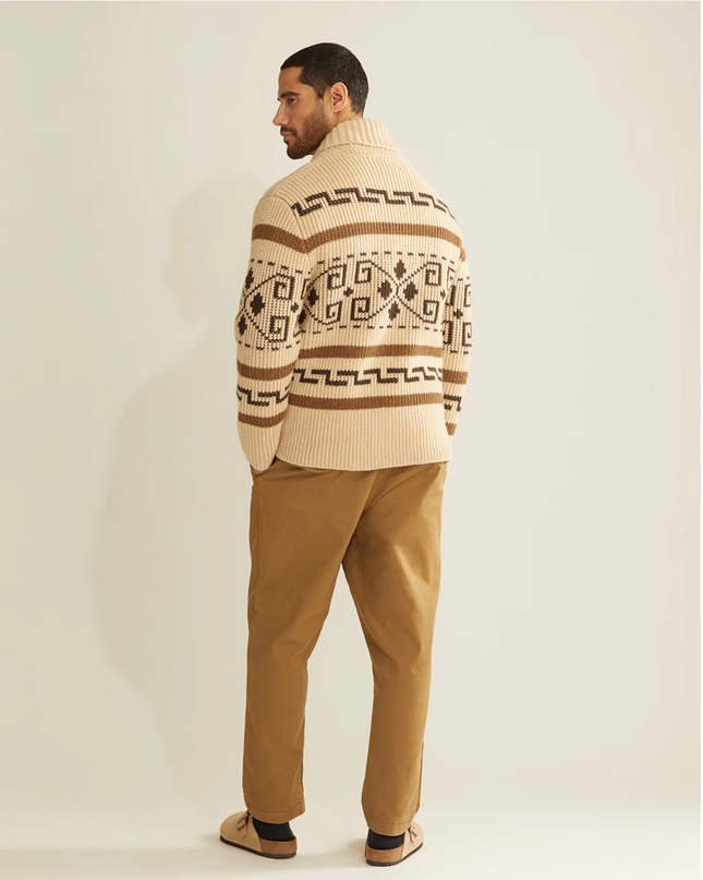 Pendleton The Big Lebowski sweater. Available at Rustic Chic Boutique Mackinac Island