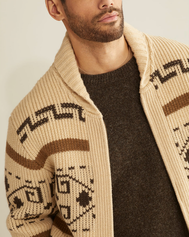 Pendleton The Big Lebowski sweater. Available at Rustic Chic Boutique Mackinac Island