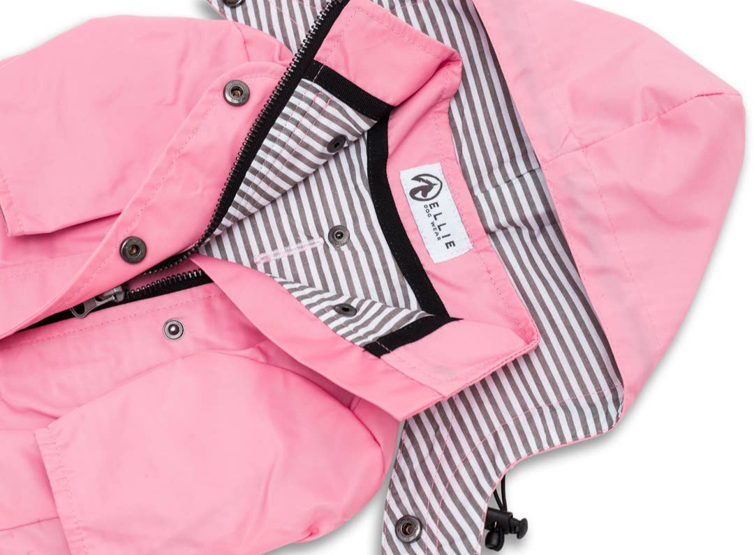 pink ellie rain jacket