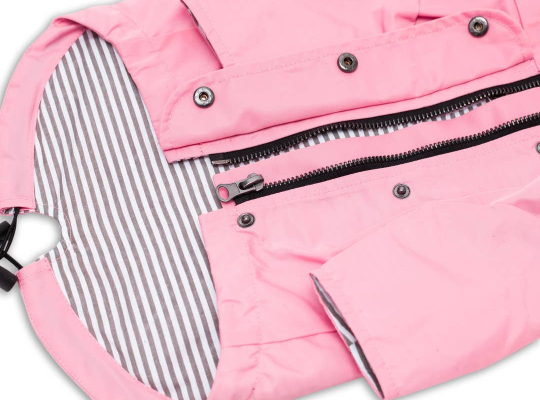 pink ellie rain jacket