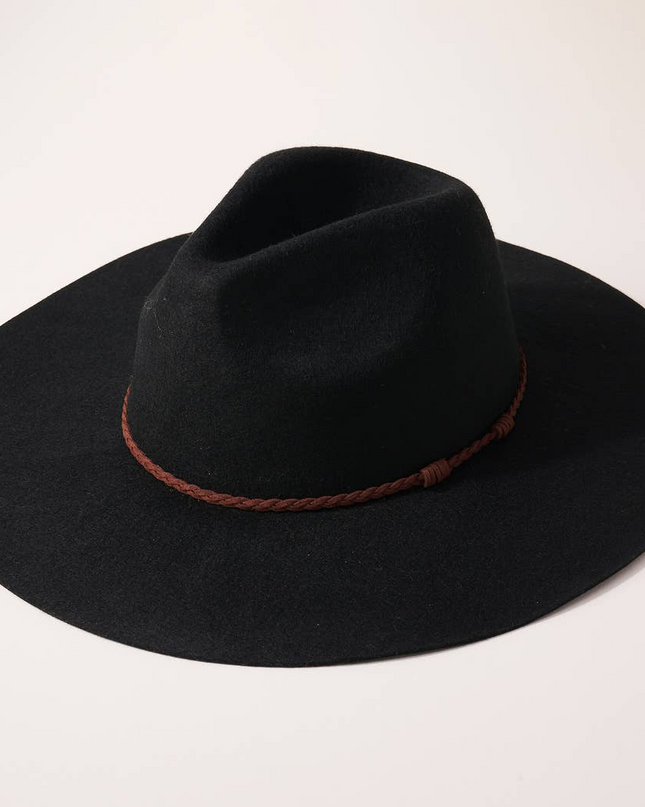 black wool rancher