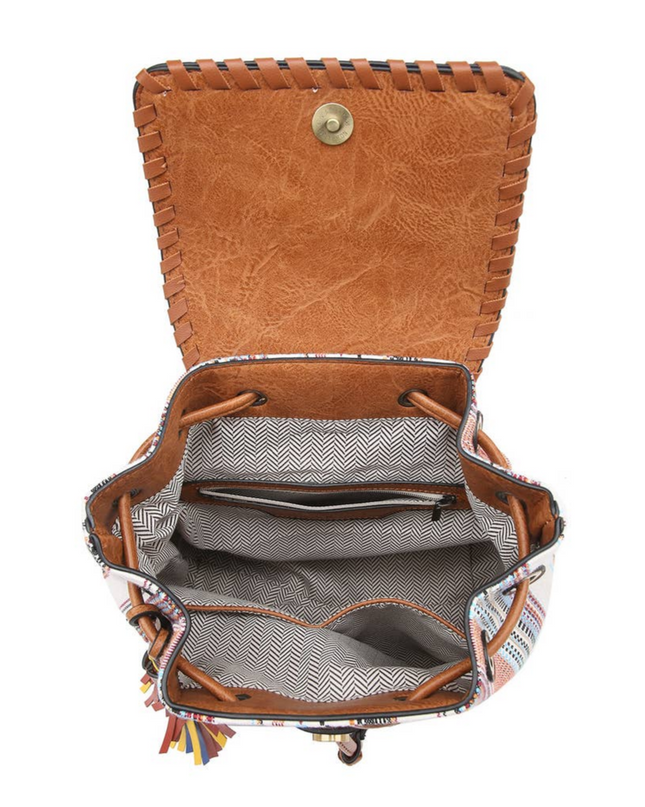 kourtney aztec boho rust