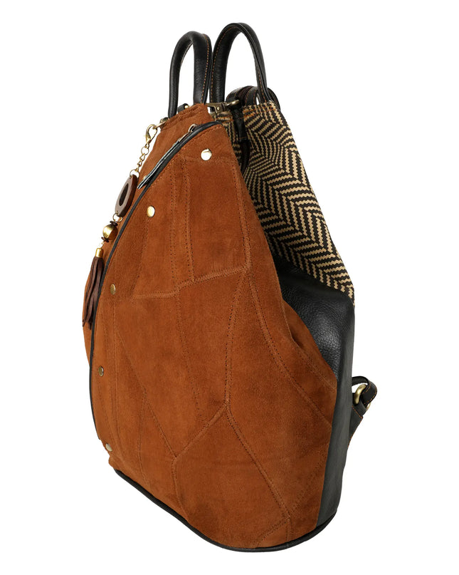 parker backpack brown