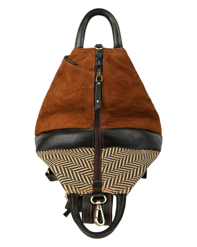 parker backpack brown