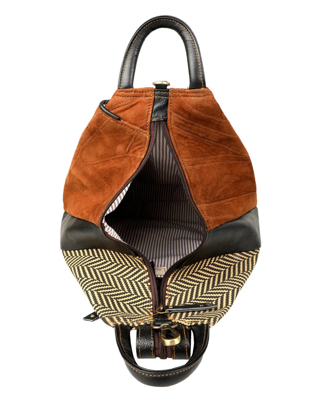 parker backpack brown